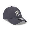 NEW ERA METALLIC 9FORTY NEW YORK YANKEES GREY ONE