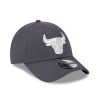 NEW ERA METALLIC 9FORTY CHICAGO BULLS GREY