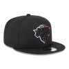 NEW ERA SPLIT LOGO 9FIFTY NEW YORK KNICKS BLACK