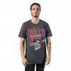 NEW ERA OLD SCHOOL SPORT TEE CHICAGO BULLS GREY