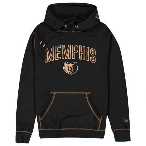 NEW ERA PULOVER NBA23 CE HOODPO MEMPHIS GRIZZLIES BLACK 3XL