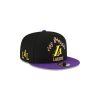 NEW ERA 950 NBACE 23 LOS ANGELES LAKERS BLACK