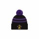 NEW ERA KNIT NBACE 23 LOS ANGELES LAKERS BLACK ONE