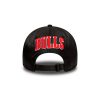 New Era NBA Chicago Bulls Gorra Off Court Retro Wordmark 9TWENTY Cap Black ONE