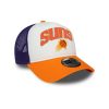 New Era NBA Retro Phoenix Suns E-Frame Trucker Cap Orange ONE