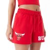 New Era NBA Team Logo Chicago Bulls Shorts Red L