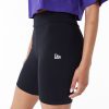 New Era NBA Logo Los Angeles Lakers Cycling Shorts Black XS