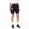 New Era NBA Logo Chicago Bulls Cycling Womens Shorts Black XS