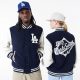 New Era MLB World Series LA Dodgers Varsity Jacket Blue