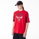 New Era NBA Panel Chicago Bulls Oversized T-Shirt Red M