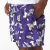 New Era NBA Team All Over Print Los Angeles Lakers Shorts Purple