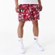 New Era NBA Team All Over Print Chicago Bulls Shorts Red XL