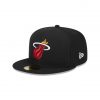 New Era Miami Heat Org. 88 NBA Rally Drive 59FIFTY Black