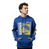 New Era NBA Golden State Warriors 2024 Rally Drive OTC Hoodie Blue L