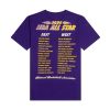 New Era NBA Rally Drive Los Angeles Lakers T-Shirt Blue M