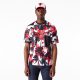 New Era NBA Palm Tree Mesh Chicago Bulls T-Shirt Red L