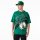 New Era NBA Large Wordmark Boston Celtics Oversized T-Shirt Green XXL