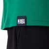 New Era NBA Large Wordmark Boston Celtics Oversized T-Shirt Green L