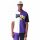 New Era NBA Half Pinstripe LA Lakers Oversized T-Shirt Purple