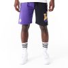 New Era NBA Graphic Los Angeles Lakers Shorts Purple