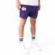 New Era NBA All Over Print Los Angeles Lakers Shorts Purple XXL