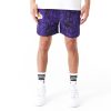 New Era NBA All Over Print Los Angeles Lakers Shorts Purple M