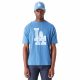 New Era World Series LA Dodgers Oversized T-Shirt Blue L