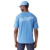 New Era World Series LA Dodgers Oversized T-Shirt Blue XL