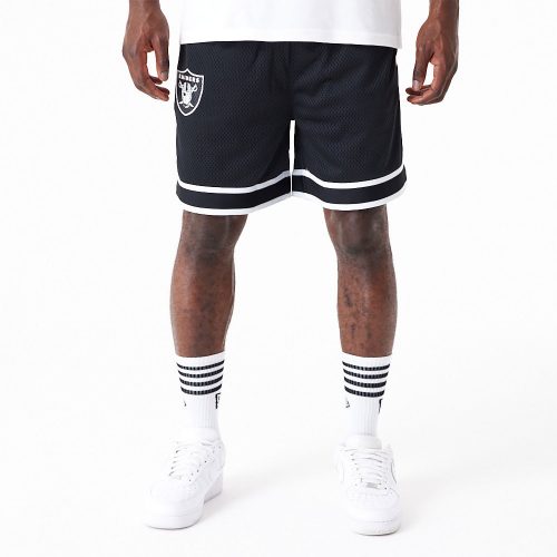 New Era NFL Colour Block Las Vegas Raiders Shorts Black L