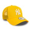 New Era League Essential New York Yankees A-Frame Trucker Cap Yellow ONE