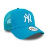 New Era League Essential New York Yankees A-Frame Trucker Cap Blue