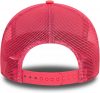 New Era League Essential LA Dodger A-Frame Trucker Cap Pink