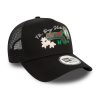 New Era NBA Team Logo Boston Celtics A-Frame Trucker Cap Black