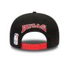 New Era NBA Rear Logo Chicago Bulls 9FIFTY Cap Black M/L