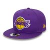 New Era NBA Rear Logo LA Lakers 9FIFTY Cap Purple S/M