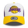 New Era NBA Los Angeles Lakers 9FORTY A-Frame Trucker Cap Yellow