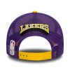 New Era NBA Los Angeles Lakers 9FORTY A-Frame Trucker Cap Yellow