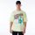 New Era Los Angeles Lakers Retro Graphic OS Tee Green XXL