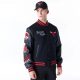 New Era NBA Chicago Bulls Patch Varsity Jacket Black