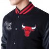 New Era NBA Chicago Bulls Patch Varsity Jacket Black L