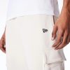 New Era NBA Chicago Bulls Wordmark Fleece Cargo Joggers White L