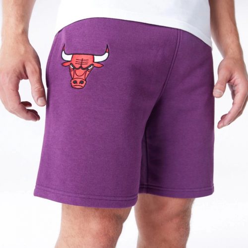 New Era League Essential Chicago Bulls Shorts Purple L