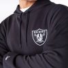 New Era NFL League Essential Las Vegas Raiders Oversized Pullover Hoodie Black L