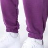 New Era League Essential Chicago Bulls Track Joggers Purple M