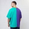 Karl Kani KKJ Block Boxy Tee petrol / purple XXL