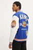 KARL KANI OG BLOCK PATCH COLLEGE JACKET NAVY/OFF WHITE XL