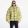 Karl Kani Sport Patch Square Quilted Tie Dye Puffer Jacket Lime Green L