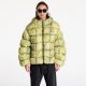 Karl Kani Sport Patch Square Quilted Tie Dye Puffer Jacket Lime Green L