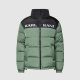 KARL KANI RETRO ESSENTIAL PUFFER JACKET DUSTY GREEN S