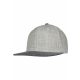 FLEXFIT MELANGE VELOUR SNAPBACK GREY/GREY